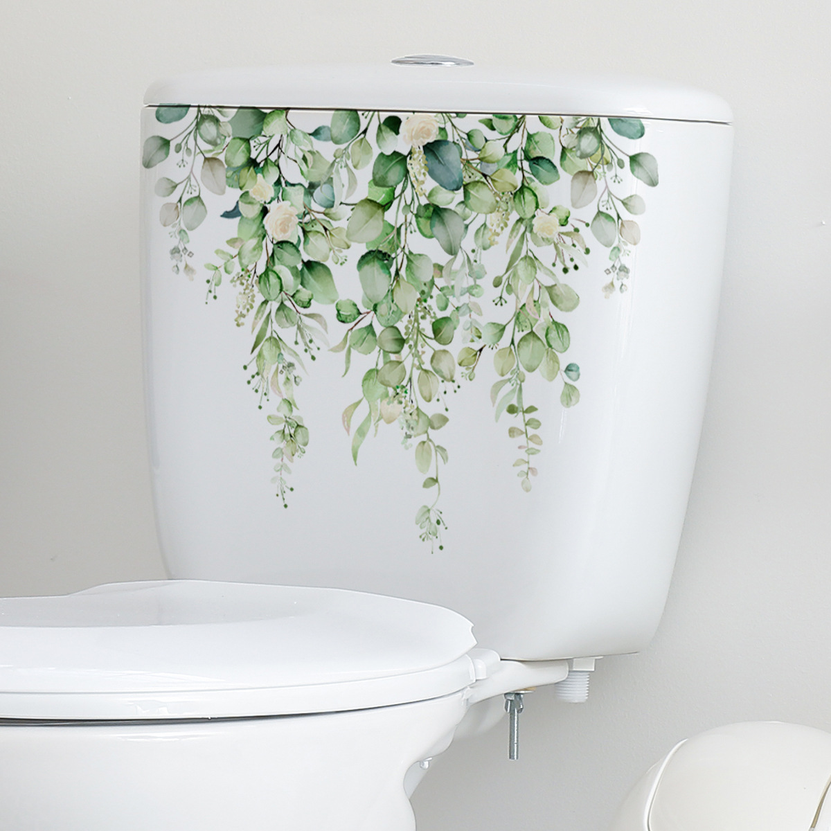 PHHOGreen-Plant-Leaves-Wall-Sticker-Bathroom-Toilet-Sticker-WC-Self-Adhesive-Mural-Beautify-Flower-Home-Decoration